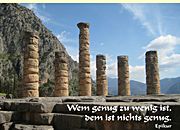 Nichts genug (Epikur)